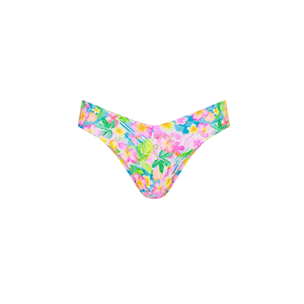 Kulani Kinis Cheeky V Bikini Bottom - Summer Daydreams