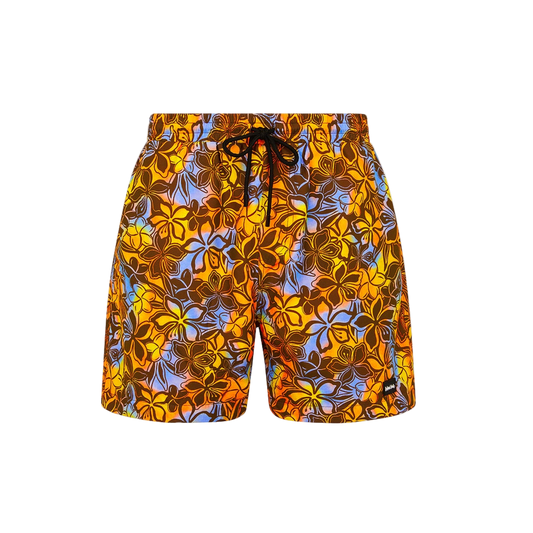 Kulani Kinis Men's Swim Trunks - Frangipani Fizz
