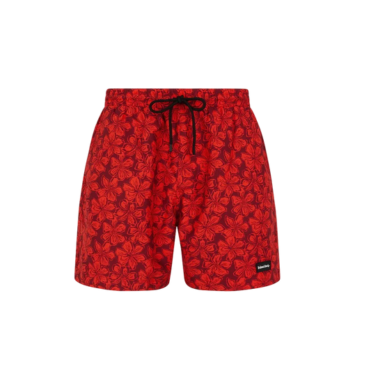 Kulani Kinis Men's Swim Trunks - Sassy Sangria