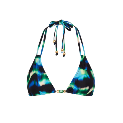 Kulani Kinis Halter Bralette Bikini Top - Ocean Mischief