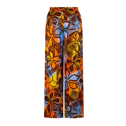 Kulani Kinis Palazzo Pants - Frangipani Fizz - FINAL SALE
