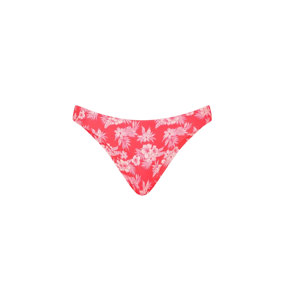 Kulani Kinis Minimal Full Coverage Bikini Bottom - Island Punch