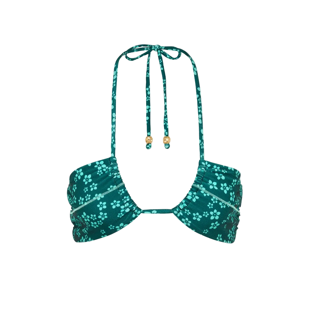 Kulani Kinis Stitch Splice Bandeau Bikini Top - Moonkiss