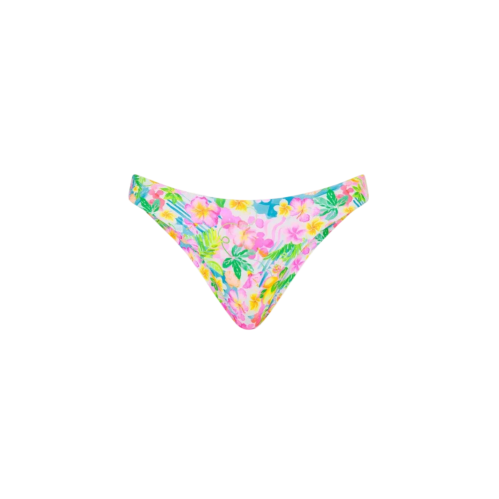 Kulani Kinis Minimal Full Coverage Bikini Bottom - Summer Daydreams