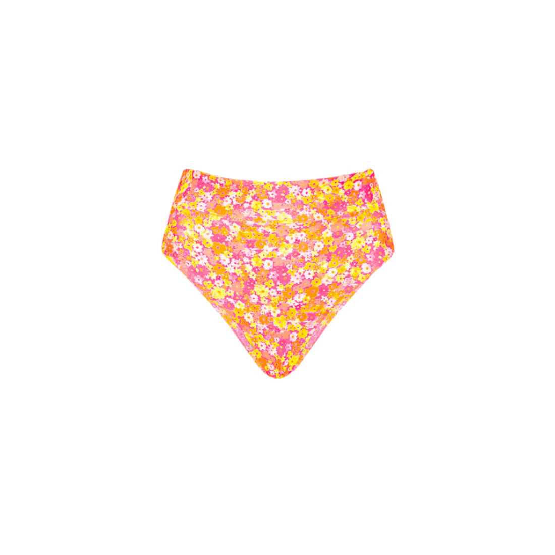 Kulani Kinis High Hip Cheeky Bikini Bottom - Mimosa Meadows