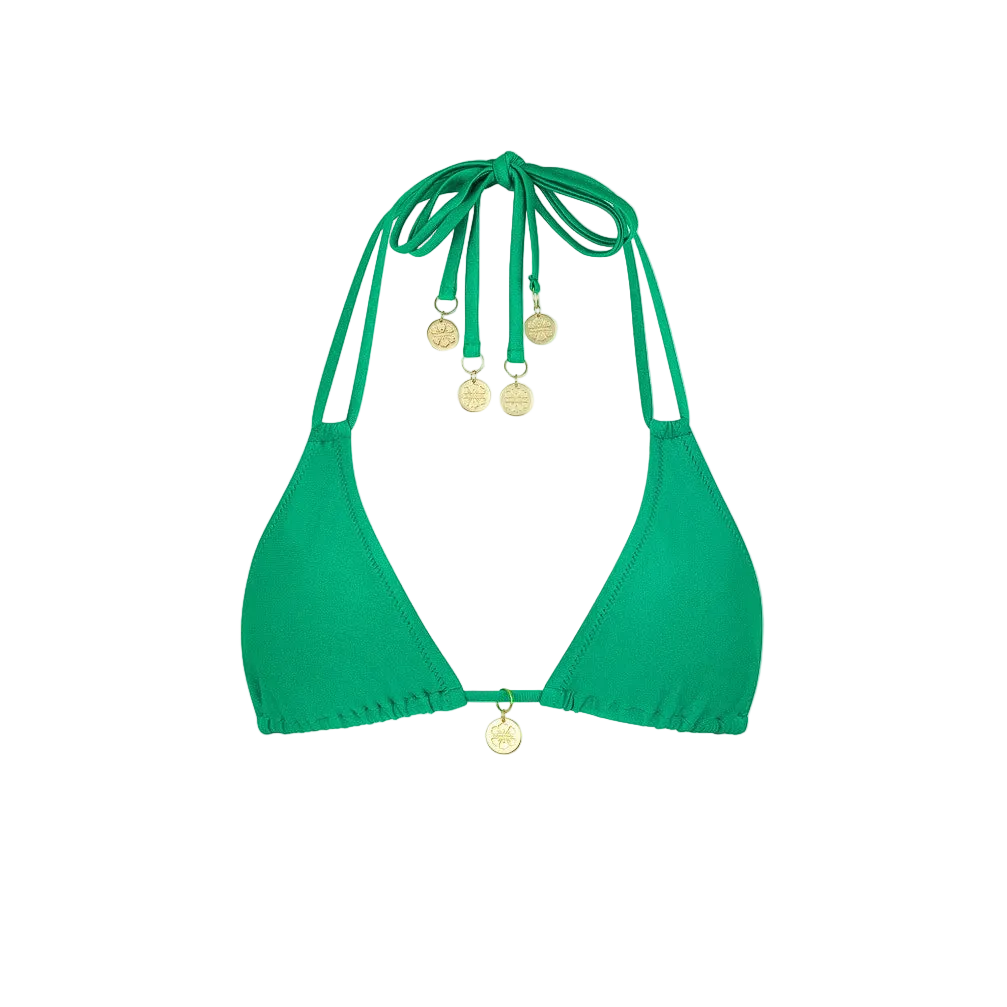 Kulani Kinis Halter Bralette Bikini Top - Island Lush