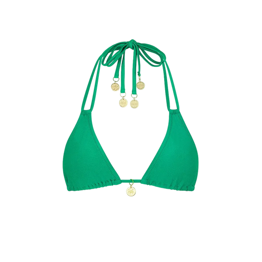 Kulani Kinis Halter Bralette Bikini Top - Island Lush