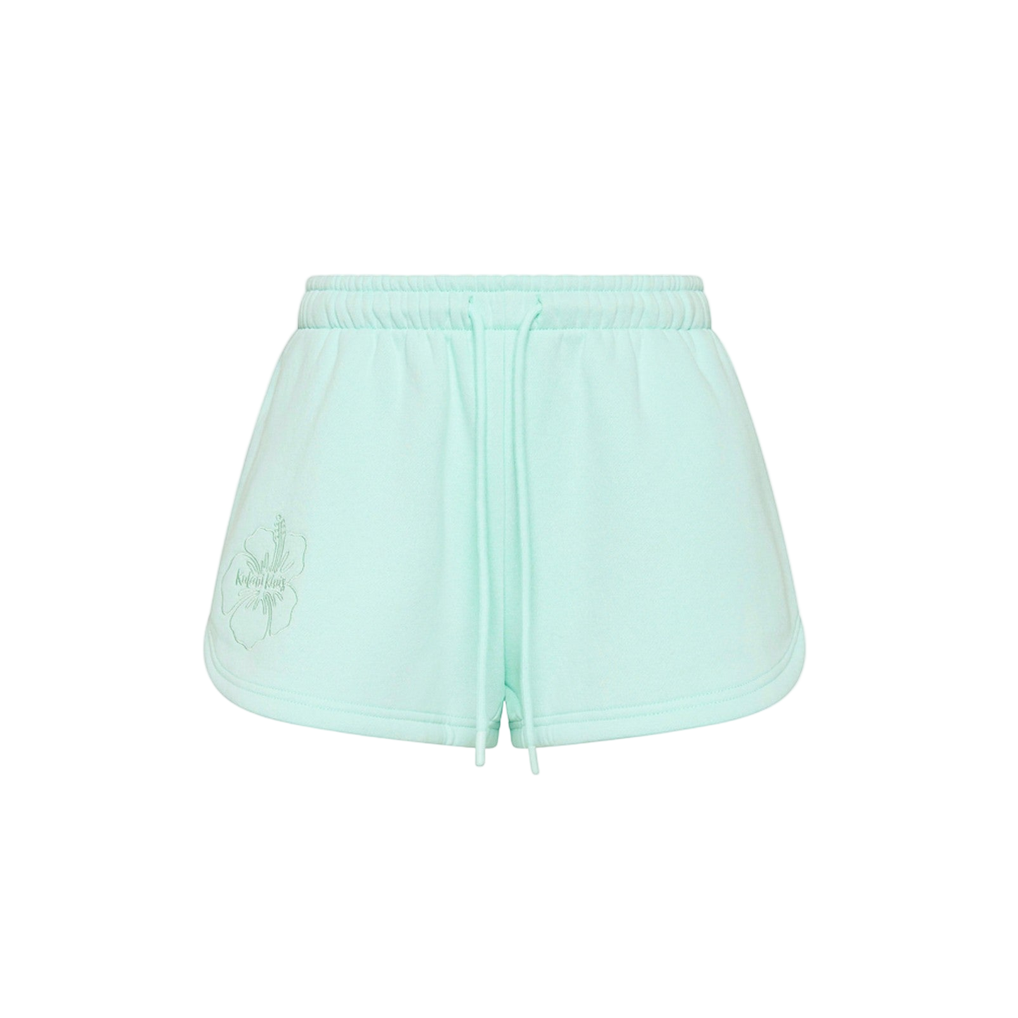 Kulani Kinis Embroidered Track Shorts - Jelly Mint