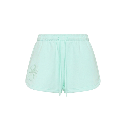 Kulani Kinis Embroidered Track Shorts - Jelly Mint