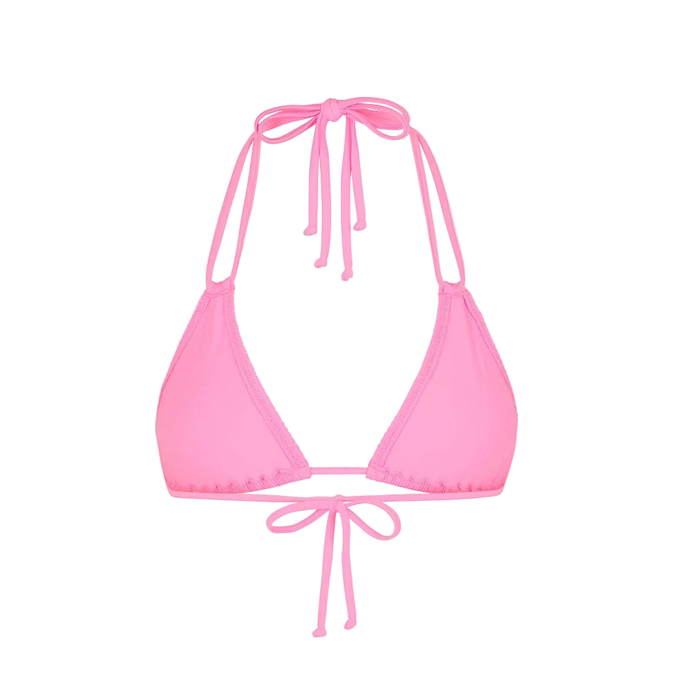 Kulani Kinis Halter Bralette Bikini Top - Fairy Floss