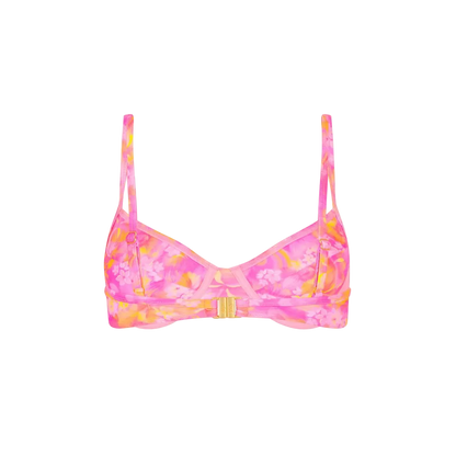 Kulani Kinis Ditzy Underwire Bra Bikini Top - Petal Pop