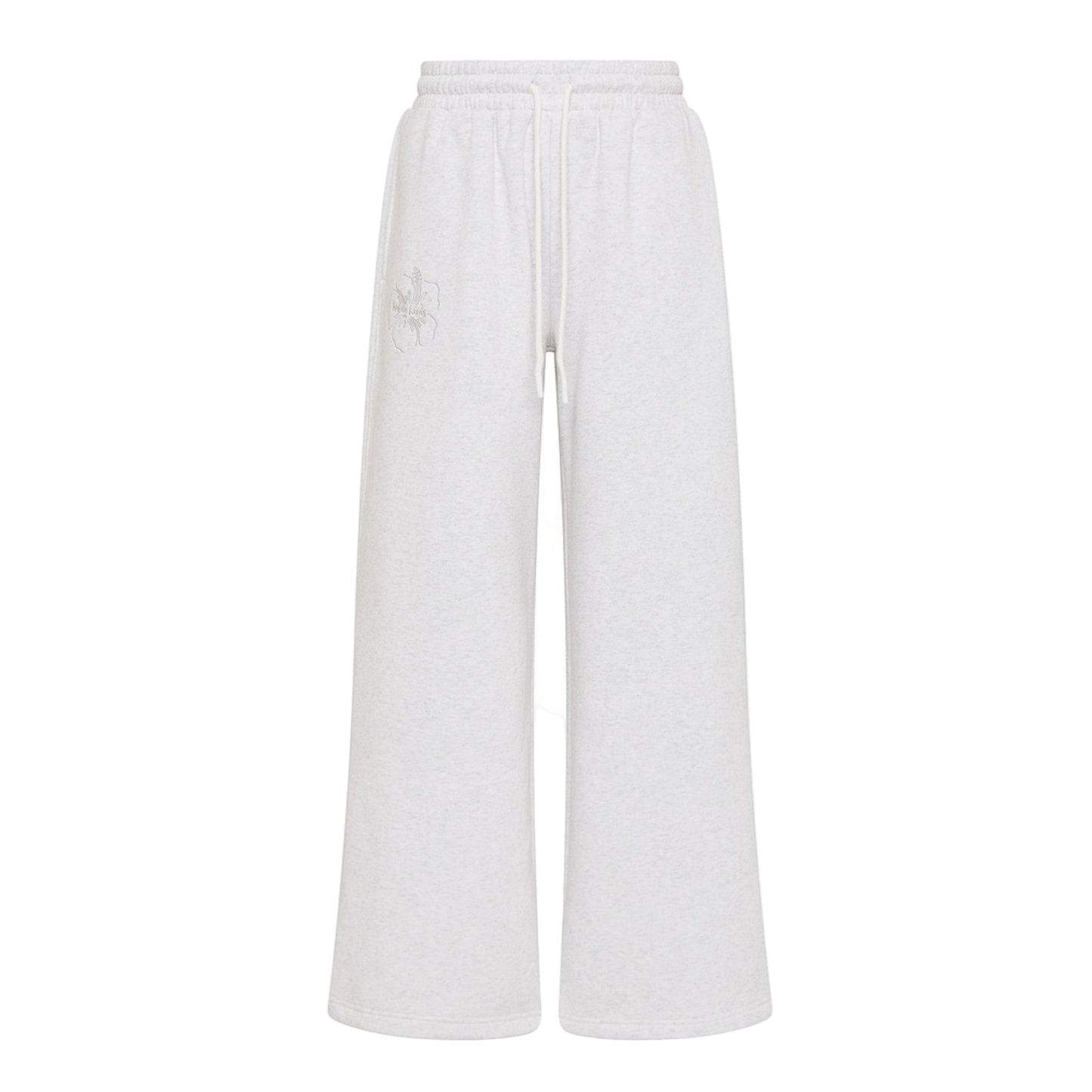 Kulani Kinis Embroidered Track Pants - Silver Stone