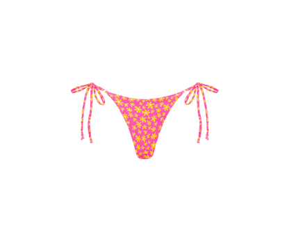 Kulani Kinis Thong Tie Side Bikini Bottom - Berry Blush - FINAL SALE
