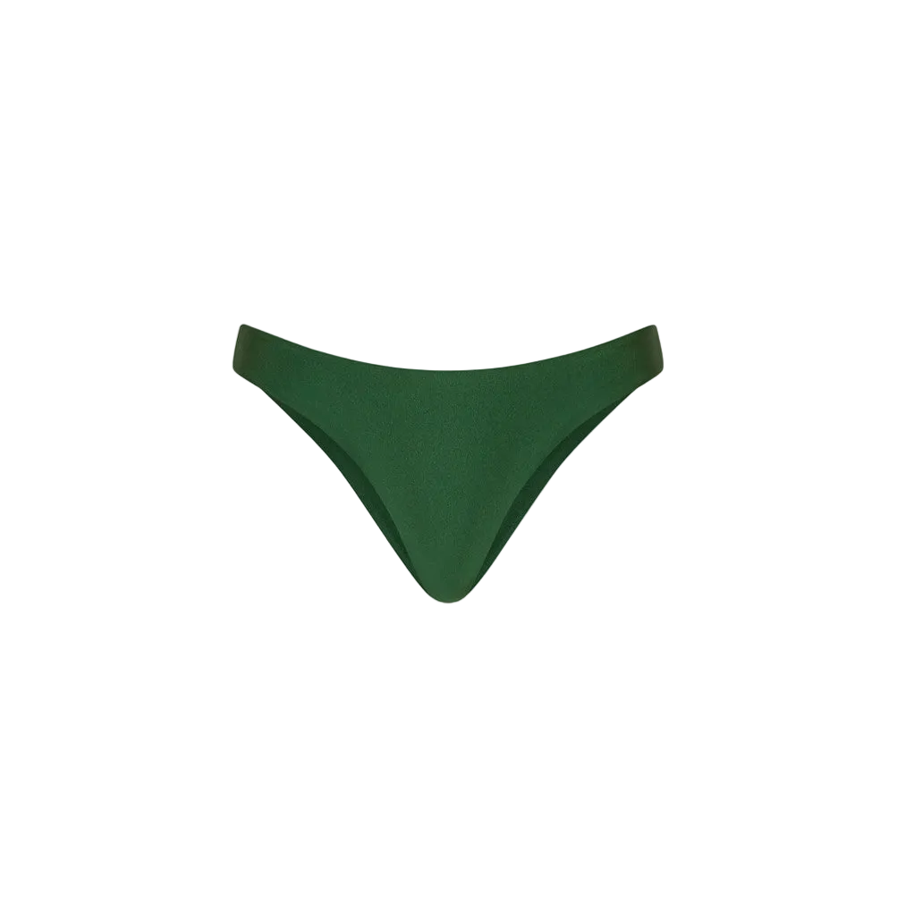 Kulani Kinis Minimal Full Coverage Bikini Bottom - Jaded Juniper