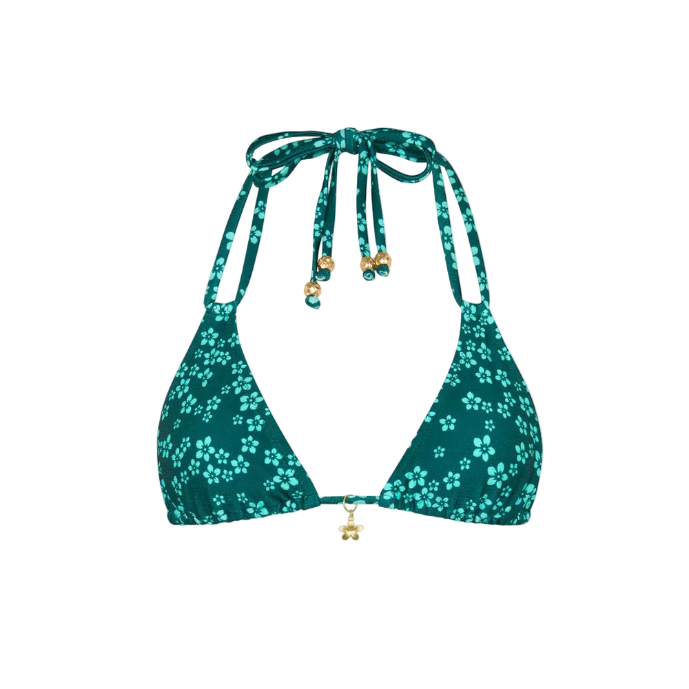 Kulani Kinis Halter Bralette Bikini Top - Moonkiss