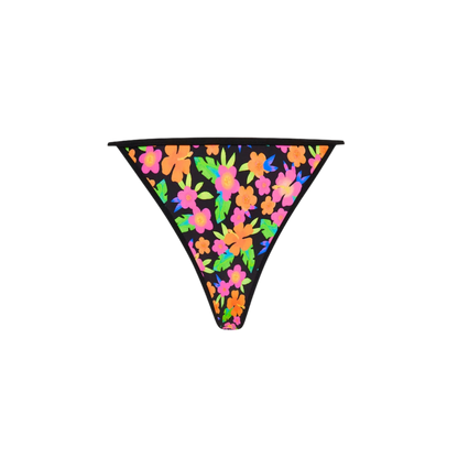Kulani Kinis Charm Adjustable Cheeky Bikini Bottom - Midnight Glow - FINAL SALE