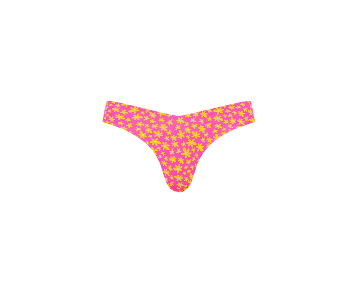 Kulani Kinis V Cheeky Bikini Bottoms - Berry Blush