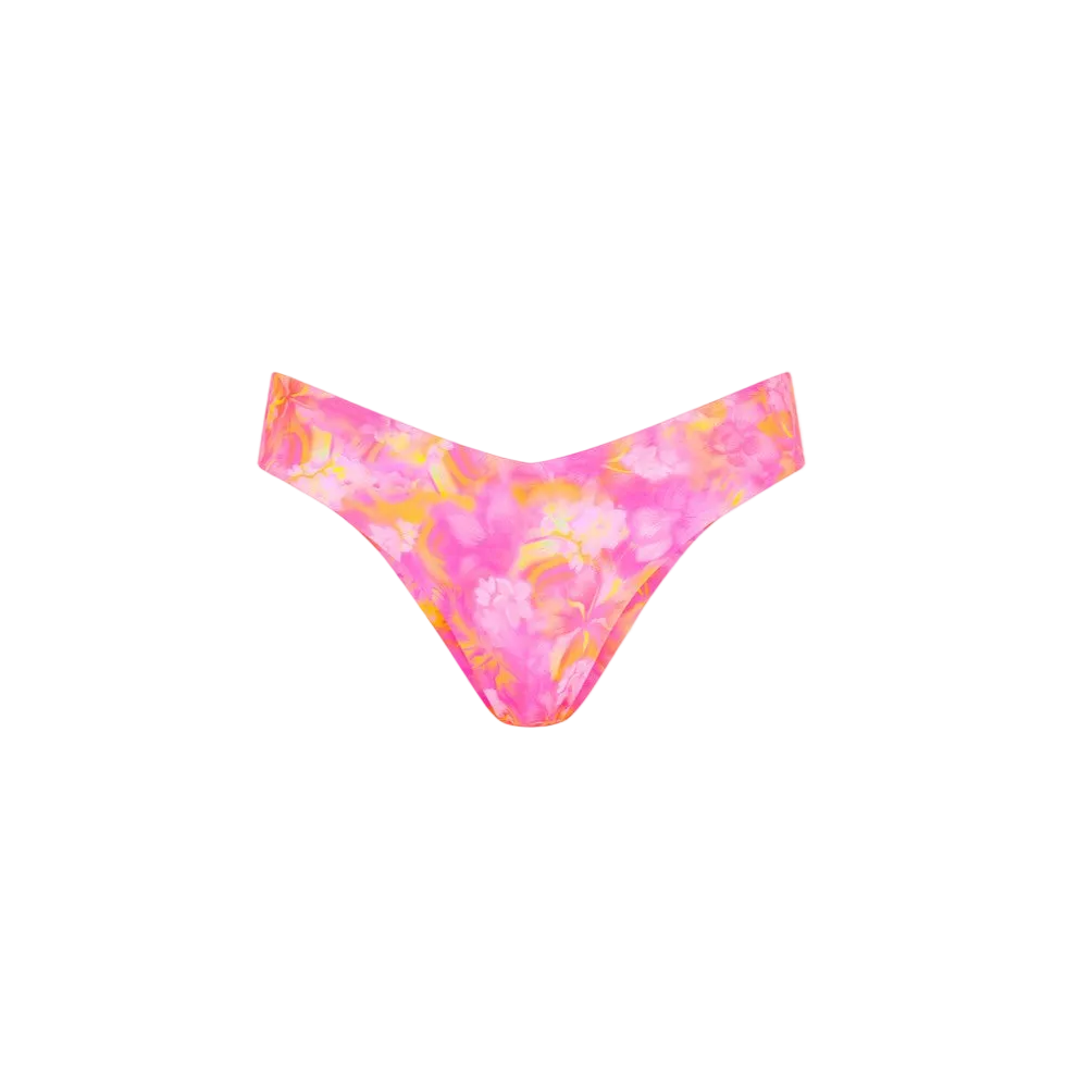 Kulani Kinis Cheeky V Bikini Bottom - Petal Pop
