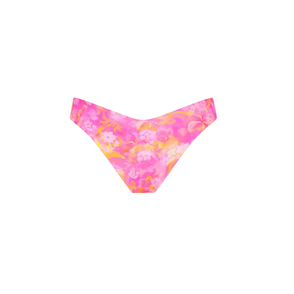 Kulani Kinis Cheeky V Bikini Bottom - Petal Pop