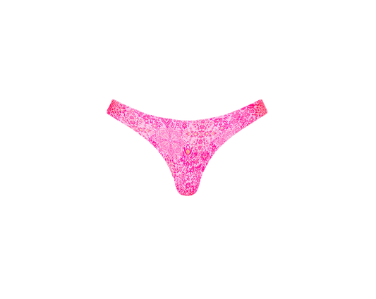 Kulani Kinis Minimal Full Coverage Bikini Bottom - Rose Quartz