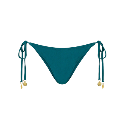 Kulani Kinis Full Coverage Tie Bikini Bottom - Laguna Haze