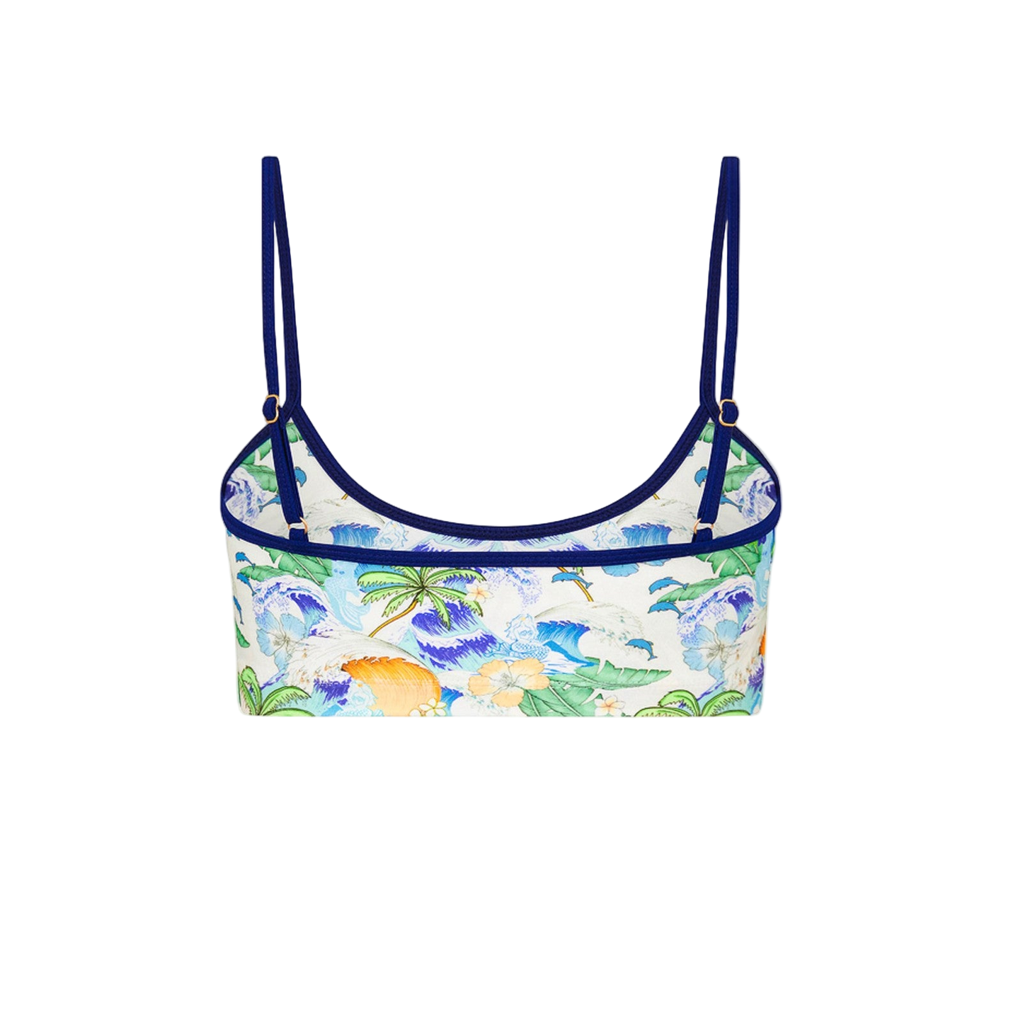 Kulani Kinis Swim Tank Bikini Top - Blue Crush
