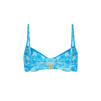 Kulani Kinis Ditzy Underwire Bikini Top - Ocean Paradise
