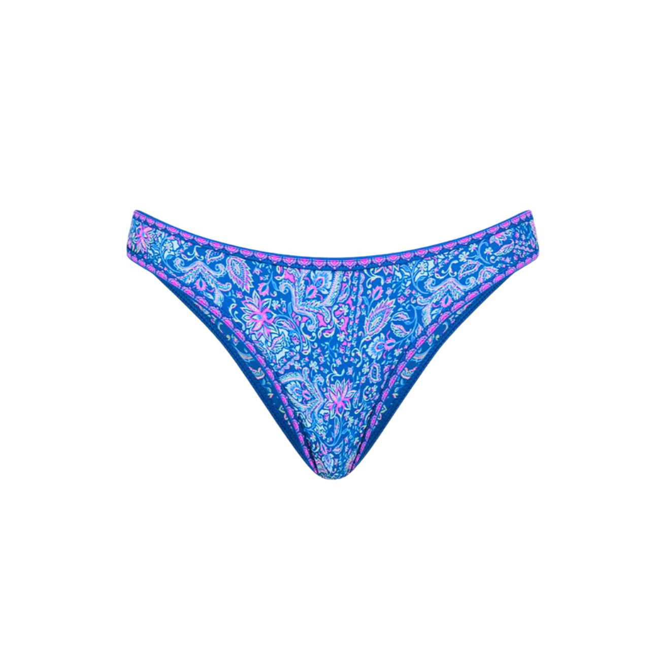 Kulani Kinis Modest Bind Full Coverage Bikini Bottom - Lilac Moon