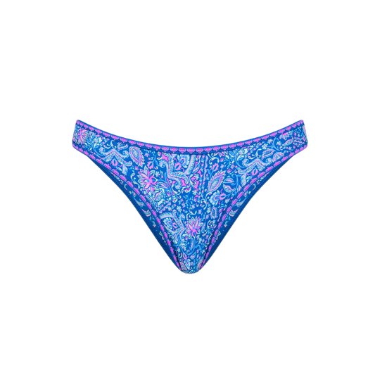 Kulani Kinis Modest Bind Full Coverage Bikini Bottom - Lilac Moon