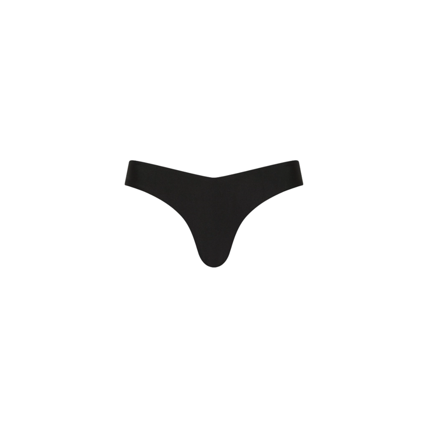 Kulani Kinis Cheeky V Bikini Bottom - Moonlight Black