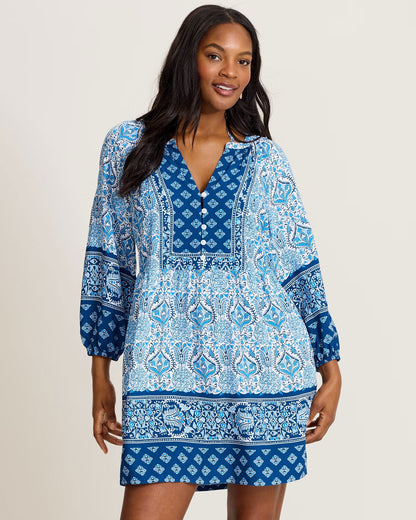Tommy Bahama Short Cover-Up Dress - Noble Pineapple