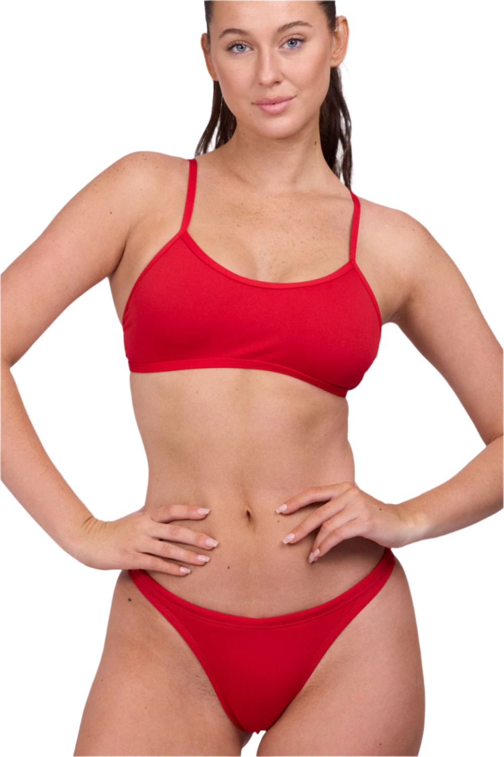 Jolyn Natalie Bikini Top - Red
