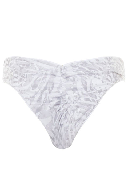 Maaji Journey Double V Bikini Bottom - Simply White - FINAL SALE
