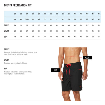 Speedo Men's Marina Volley 20" Swim Trunks - Granite