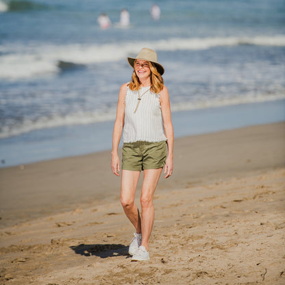 Wallaroo Summit Packable Sun Hat UPF 50+ - Khaki