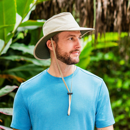 Wallaroo Summit Packable Sun Hat UPF 50+ - Khaki