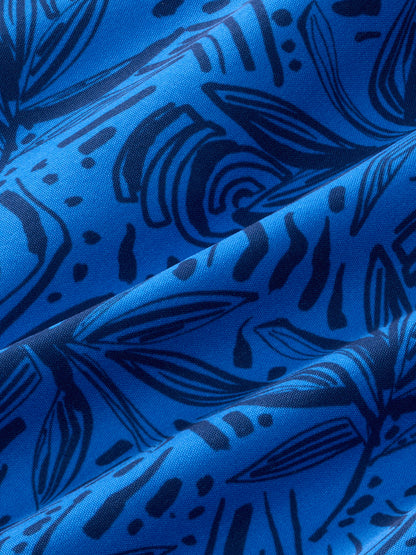 Fair Harbor The Anchor Men's Trunks Boardshort - Azure Painted Leaves