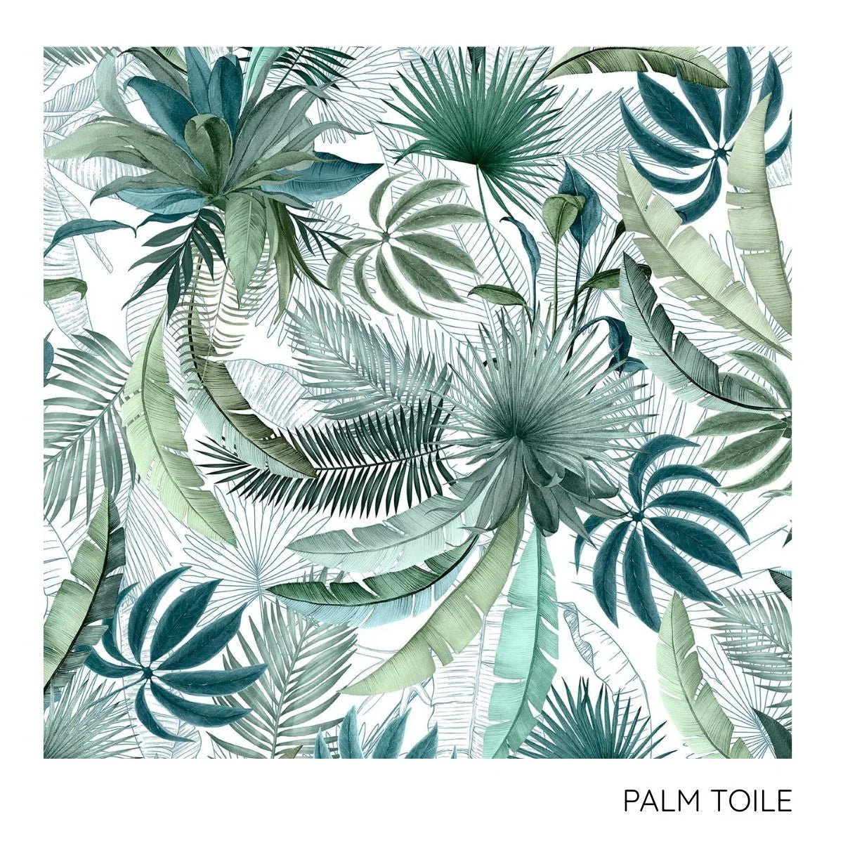 Jantzen Julie Banded Hipster Bottom - Palm Toile White