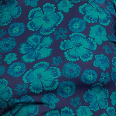 Jolyn Surf Paula Cross Back Tankini Top - Moon Flower