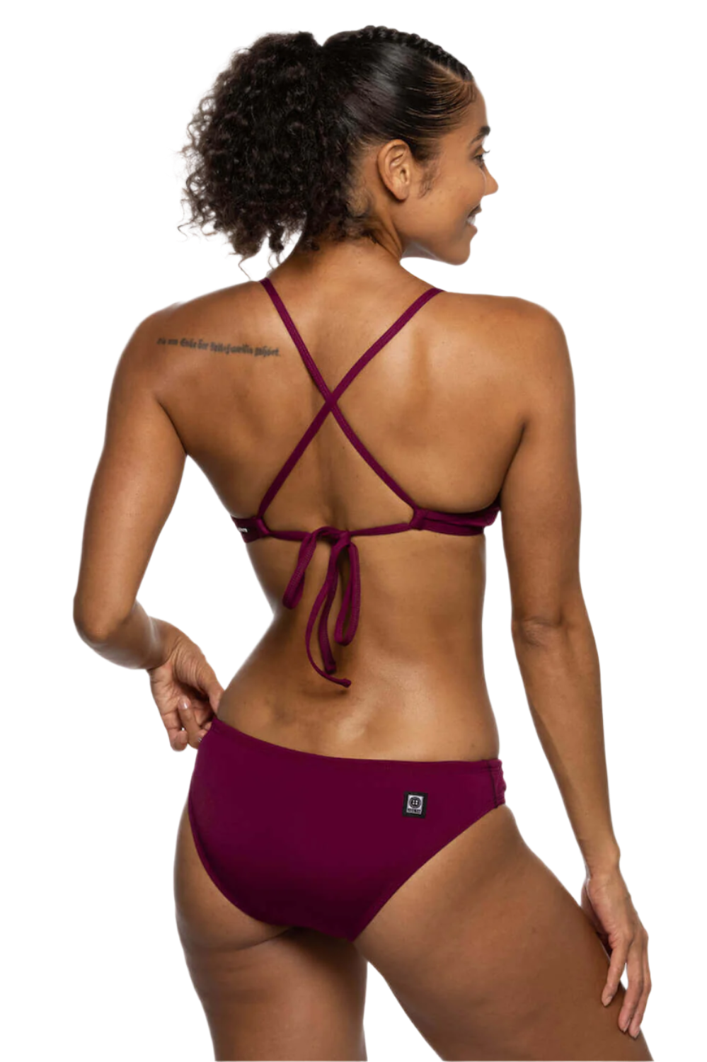 Jolyn Andy Bikini Bottom - Cabernet