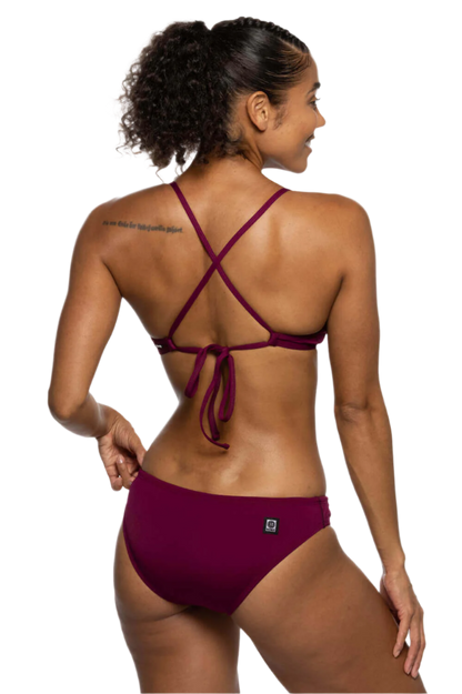 Jolyn Andy Bikini Bottom - Cabernet