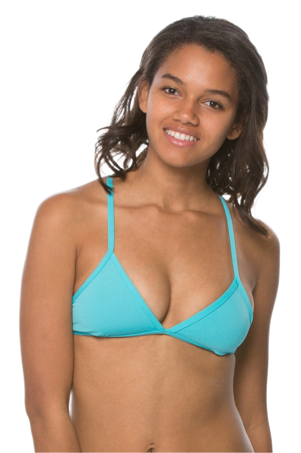 Jolyn Triangle Bikini Top -  Hawaii Blue