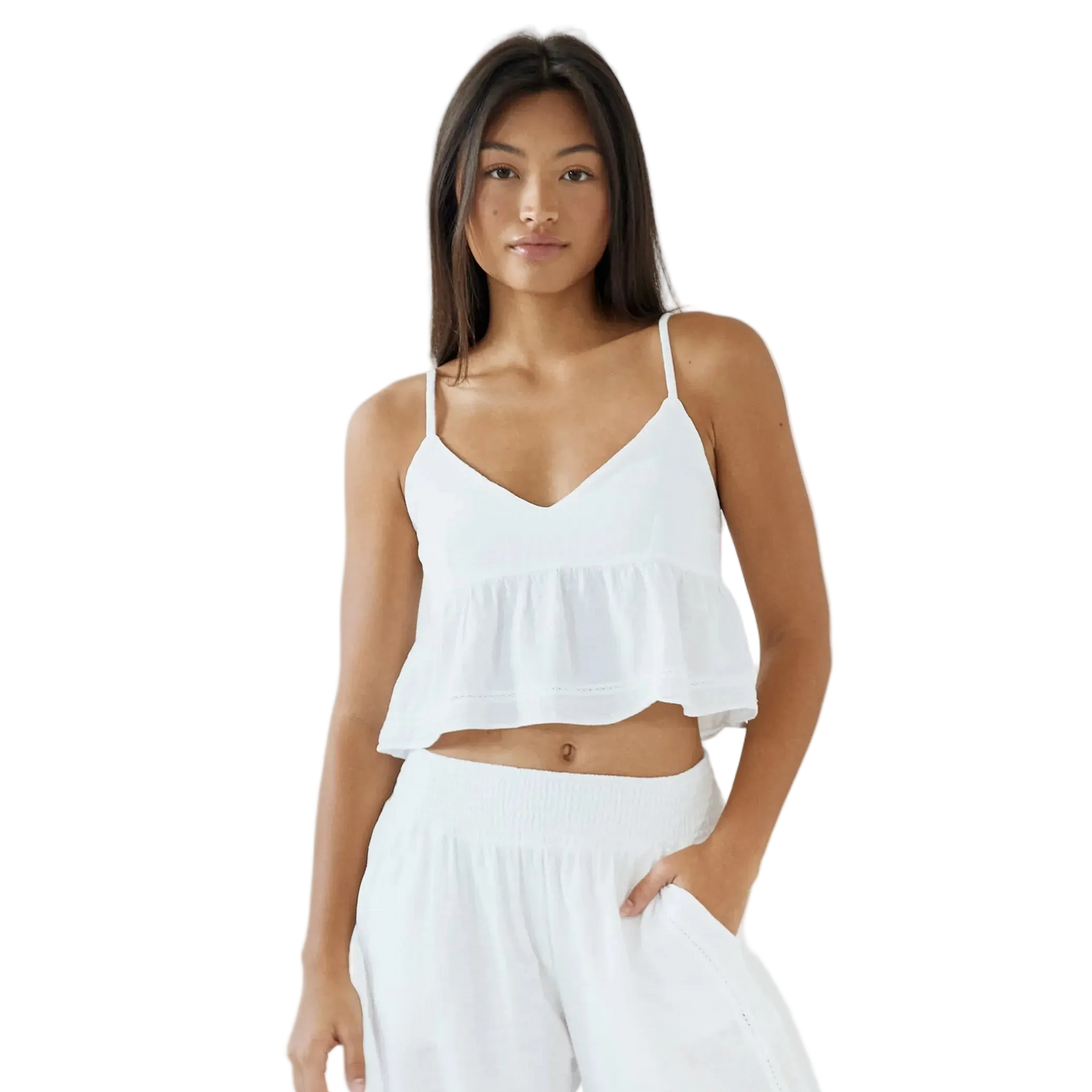 Blanco By Nature Olivia Top - White