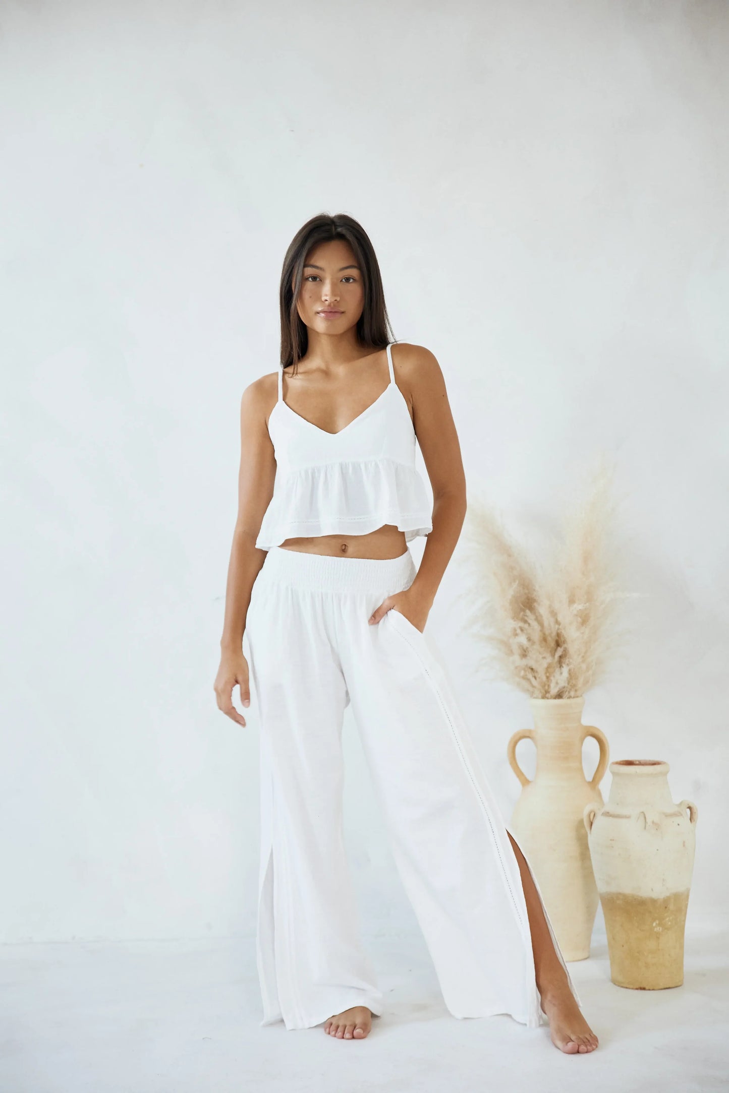 Blanco By Nature Olivia Top - White