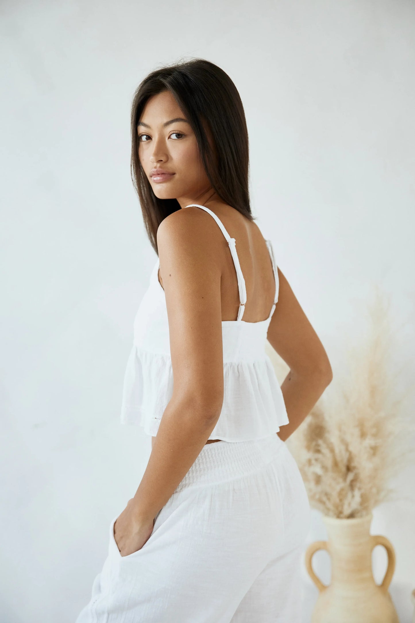 Blanco By Nature Olivia Top - White