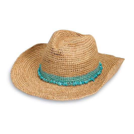 Wallaroo Tahiti Cowboy Hat - Turquoise