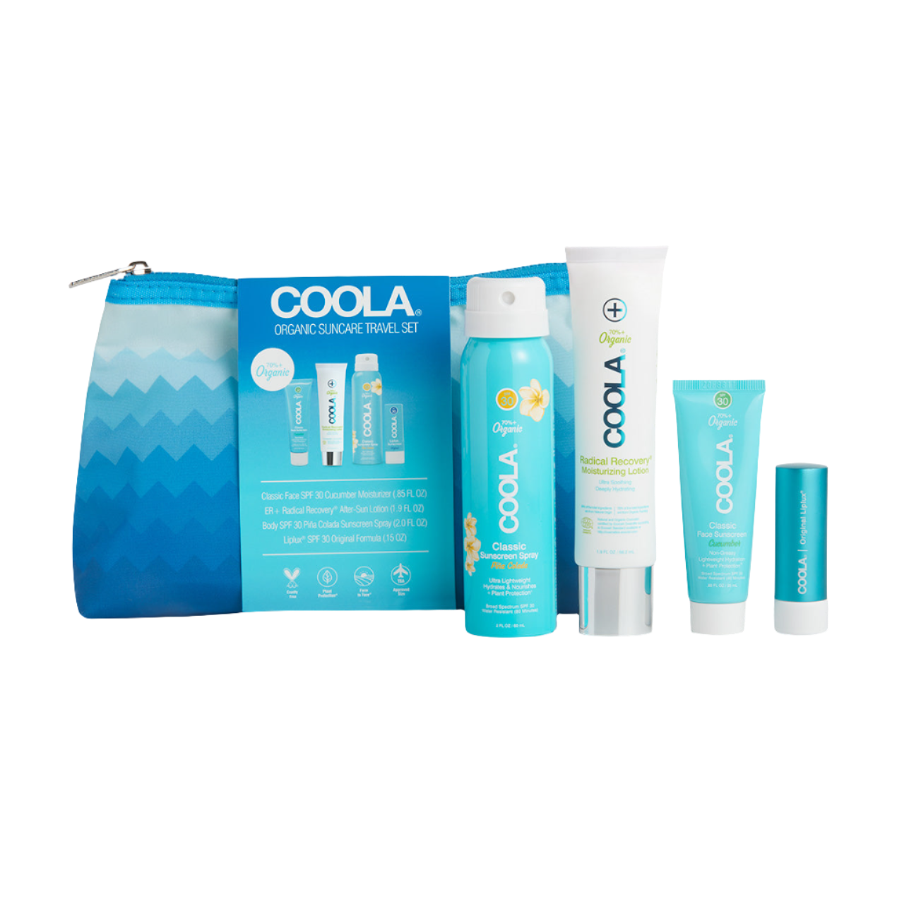 COOLA Organic Suncare Travel Set