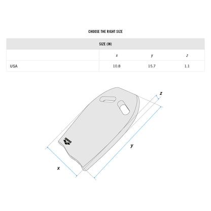 Arena Training Kickboard - Black
