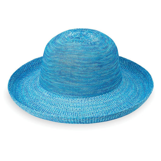 Wallaroo Women's Victoria Packable Sun Hat - Mixed Aqua