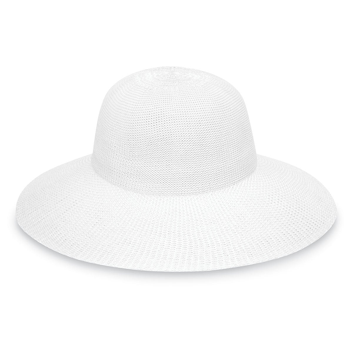 Wallaroo Women's Victoria Diva Packable Sun Hat - White